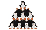 Zabawki drewniane - Goki Wooden Stacking Game Penguin - 58683