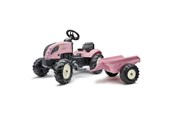 Rowerki i chodziki - Falk Country Star Tractor with Trailer - 808-055