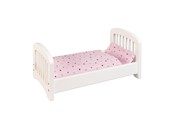 Lalka, mis i akcesoria - Goki Wooden Doll Bed - 51734