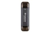 Dysk SSD - Transcend ESD310 SSD - 512GB - Czarny - Zewnętrzny dysk twardy SSD - USB 3.2 Gen 2x1 - TS512GESD310C