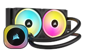 Chlodzenie CPU - Corsair iCUE LINK H100i RGB - Black - Chłodzenie wodne procesora - Max 37 dBA - CW-9061001-WW