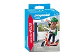 Figurki - Playmobil Man with E-Scooter - 70873
