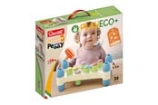 Zabawki dla niemowlat - Quercetti Hammer Peggy Play Eco+ - QU-84120