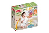 Zabawki dla niemowlat - Quercetti Play Eco Ball Tower 10 pcs. - QU-86500