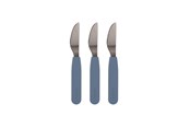 Akcesoria dla niemowląt - Filibabba Silicone knife 3-pack - Powder blue - FI-SI018