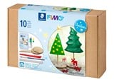 Materiały hobbystyczne - Staedtler Set Mod. clay FIMOair Christmas - 81 SET 07