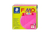 Materialy hobbystyczne - Staedtler Mod. clay FIMO kids glitter fuchsia - 8030-262