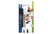 Przybory do pisania i rysowania - Staedtler Marker set Lumocolor 3pcs blister - 60 BK-7