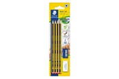 Przybory do pisania i rysowania - Staedtler Pencil Noris HB set bc 100% PEFC - 120S1 BK4D