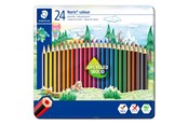 Przybory do pisania i rysowania - Staedtler Col. pencil Noris c. 24pc 100% PEFC - 185 M24