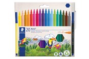 Przybory do pisania i rysowania - Staedtler Fibre-tip pens Noris 20pcs wallet - 326 C20