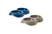 Psy - Savic Delice 2x0.2 L Double Feeding Bowl Assorted Colours - H2034