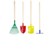 Zabawa w udawanie - Small Foot - Wooden Children's Garden Tools 4dlg. - 10838