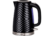 Czajnik elektryczny - Russell Hobbs Czajnik elektryczny Groove 26380-70 - black - Czarny z akcentami ze stali nierdzewnej - 2400 W - 26380-70