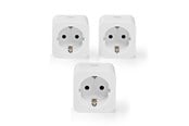 Inteligentny dom - Nedis SmartLife Smart Plug 3-Pack - WIFIP121FWT3