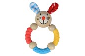 Akcesoria dla niemowlat - Eichhorn Baby Teether Rabbit of Wood - 100017002
