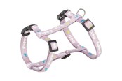 Psy - Trixie Junior Puppy H-Harness with Lead M-L: 27-45cm/10mm 2m. light lilac - TX15354