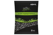 Ryby - AQUAEL Aqua Decoris Gravel Dark gray 2kg - 972709