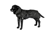 Psy - Dogman Dog Raincoat Aqua Black 65cm - 757101
