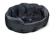 Psy - Dogman Bed Buddy Oval Black XL 90x70x26cm - 805762