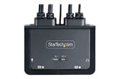 Przełącznik KVM - StarTech.com 2-Port USB-C Cable KVM Switch 4K 60Hz DisplayPort Output Compact KVM with 4ft/1.2m USB Type-C/Audio Integrated Cables Bus Powered - C2-D46-UC2-CBL-KVM