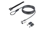 Akcesoria komputerowe - StarTech.com Nano Laptop Cable Lock 6ft (2m) Anti-Theft Keyed Lock Security Cable Locks Nano Slot Computers - NANOK-LAPTOP-LOCK