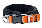 Psy - Dogman Emmi Wyściełana Regulowana Obroża Pomarańczowa XS (32mm x 34-55cm) - 127006