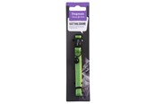 Koty - Dogman Obroża dla kota Gina z mechanizmem Cat Safe i dzwoneczkiem Zielona 30cm - 154502