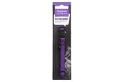 Koty - Dogman Obroża dla kota Gina z mechanizmem Cat Safe i dzwoneczkiem Fioletowa 30cm - 154504
