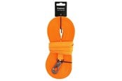 Psy - Dogman Tkana Smycz Treningowa Iris z Karabińczykiem Pomarańczowa 20mm 15m - 224013