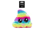 Psy - Dogman Dog Toy Rainbow Poop Kawaii Plushie Squeaker 20cm - 333400