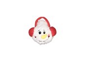 Psy - Dogman Cat Toy Christmas Snowman Head 15cm - 333437