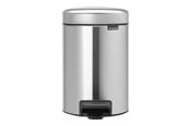 Akcesoria do czyszczenia - brabantia newIcon - rubbish bin - 3 L - matt steel - 11 21 64