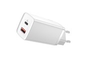 Telefon - Adapter i Ladowarka - Baseus Quick Travel Charger  GaN2 Lite USB+C 65W EU - CCGAN2L-B02