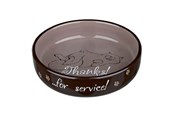 Koty - Trixie Ceramic Bowl 0.3 l/ø 15 cm assorted colours - TX24795