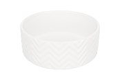 Psy - Trixie Ceramic Bowl dog 1.6 l/ø 20 cm white - TX25025