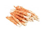 Psy - Trixie Denta Fun Chicken Chewing Rolls 12cm 30pcs 240g - TX31378