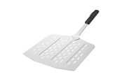 Grill i akcesoria grillowe - cozze ® lightweight pizza paddle with holes 66x30x30 cm - aluminium - 90376