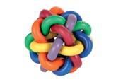 Psy - Trixie Knotted Ball for Dogs 7cm multi-coloured - 4011905326214