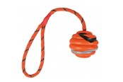 Psy - Trixie Wavy Ball on a Rope for Dogs ø 6/30 cm orange - TX33724