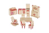 Lalki i akcesoria - Goki Dollhouse Furniture Kitchen - 51951