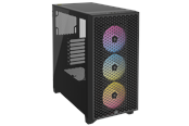 Obudowa komputerowa - Corsair 3000D RGB AIRFLOW TG - Black - Obudowa komputerowa - Miditower - Czarny - CC-9011255-WW