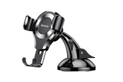 Telefon - Inne akcesoria - Baseus Osculum gravitational phone holder (black + silver) - SUYL-XP0S
