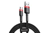 Kabel USB - Baseus Cafule Micro USB cable 1.5A 2m (Red+Black) - CAMKLF-C91