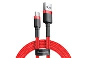 Kabel USB - Baseus Cafule cable USB-C 2A 2m (Red) - CATKLF-C09