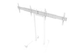 Uchwyty ścienne, uchwyty AV i meble AV - Neomounts ADM-875WH2 mounting component - for 2 LCD displays - white - Max 100 kg - recommended for 65" - ADM-875WH2