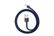 Kabel USB - Baseus Cafule Lightning cable 2.4A 1m (Gold+Dark blue) - CALKLF-BV3