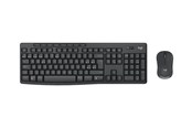 Klawiatura - Logitech MK370 Combo for Business - Zestaw klawiatura i mysz - Angielski (UK) - Czarny - 920-012073