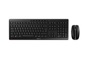 Klawiatura - Cherry STREAM DESKTOP RECHARGE - Zestaw klawiatura i mysz - Niemcy - Czarny - JD-8560DE-2