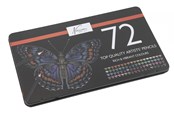 Artykuly Artystyczne & Rzemieslnicze - Nassau Colored pencils 72 pcs. in metal box - AR0214/GE